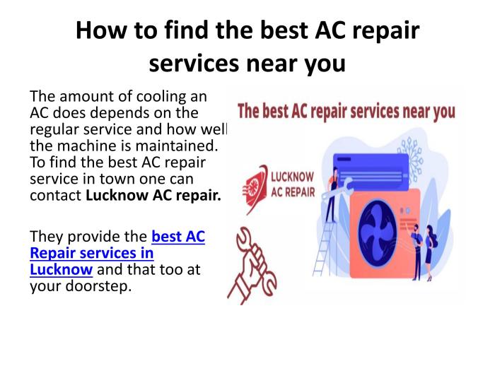 How to find the best AC repair services near you by Lucknow ac repair ...